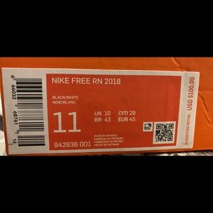 NIKE FREE RUN 2018 - BRAND NEW
